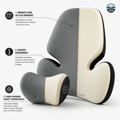 ErgoBalance™ | SOPORTE LUMBAR Y CERVICAL